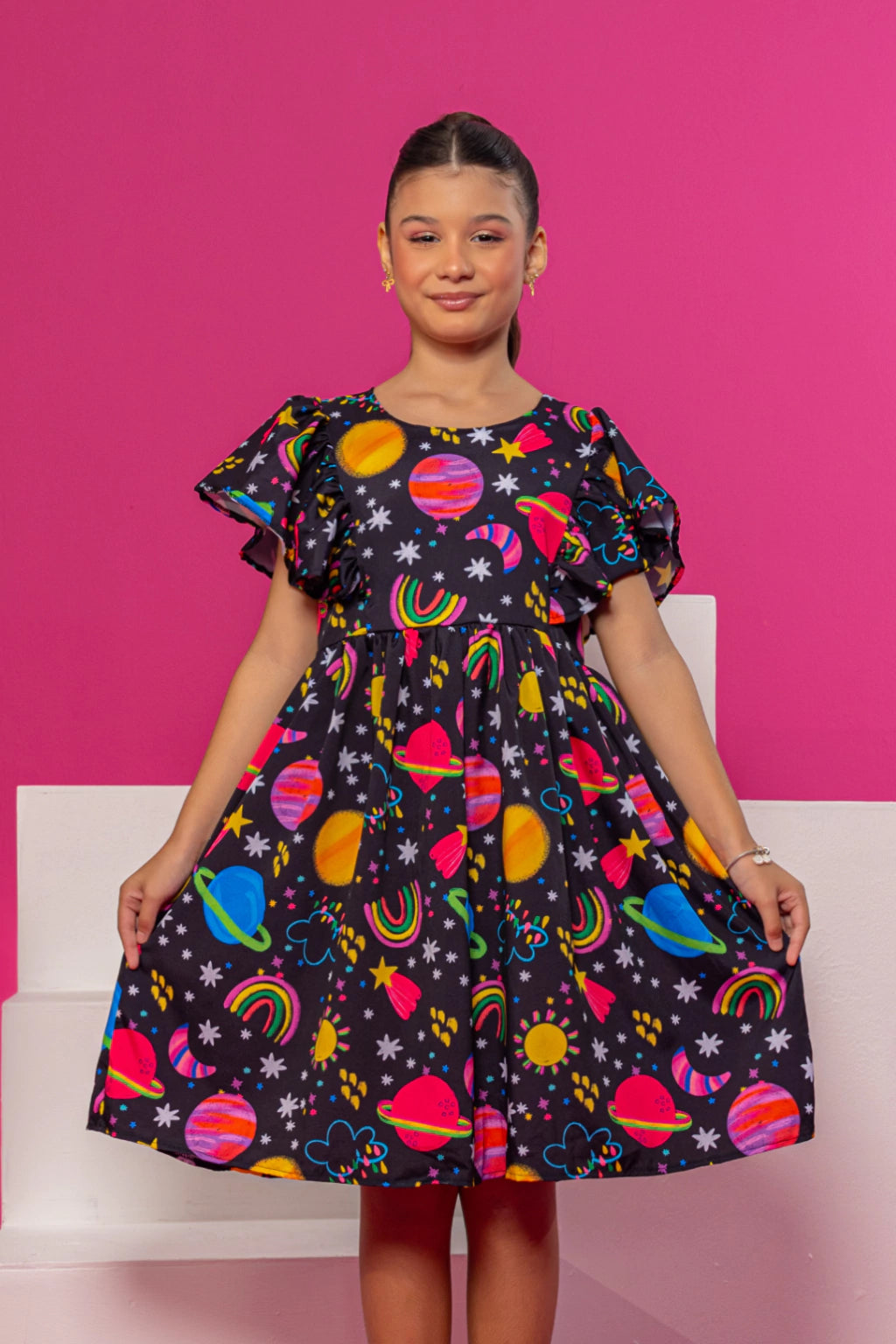 Vestido Infantil Duda Astros