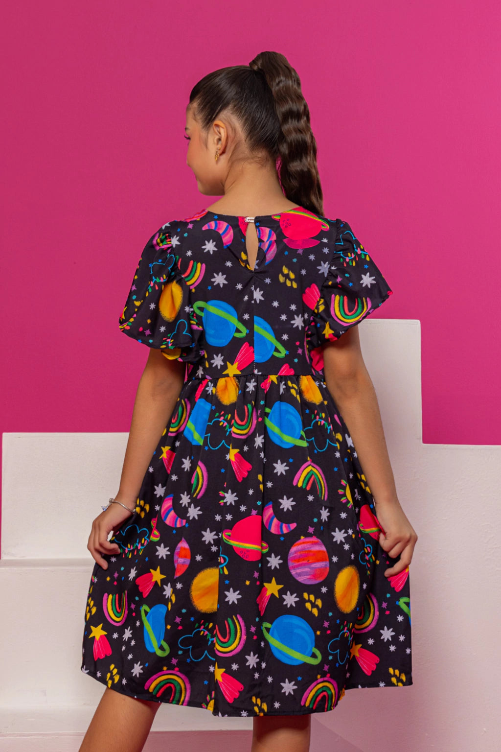 Vestido Infantil Duda Astros