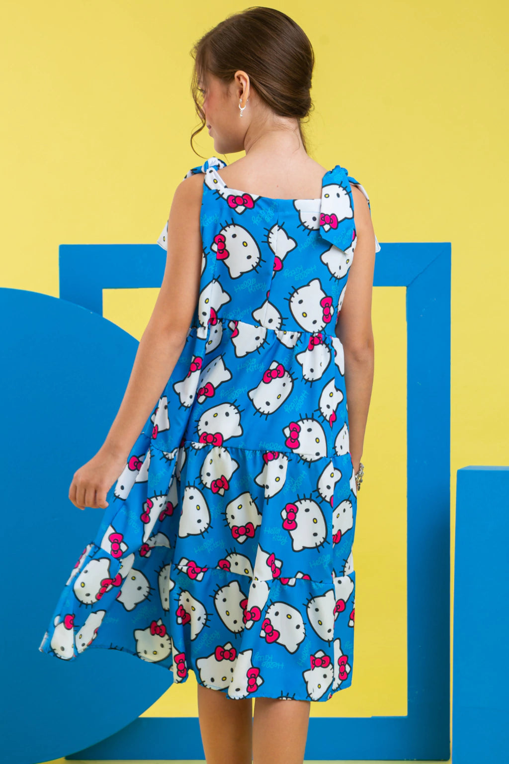 Vestido Infantil Hello Kitty Pam