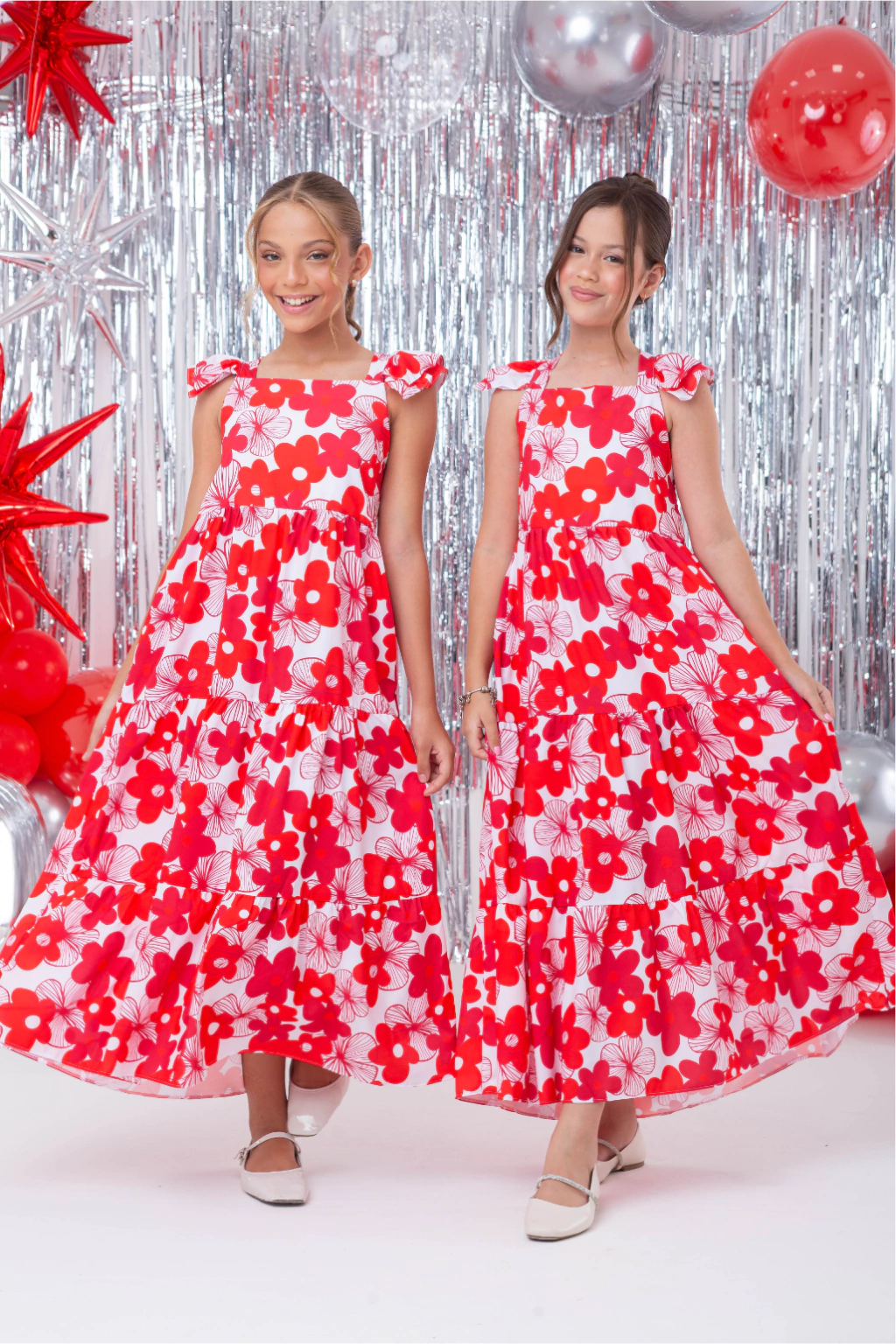 Vestido Longo Selena Vermelho