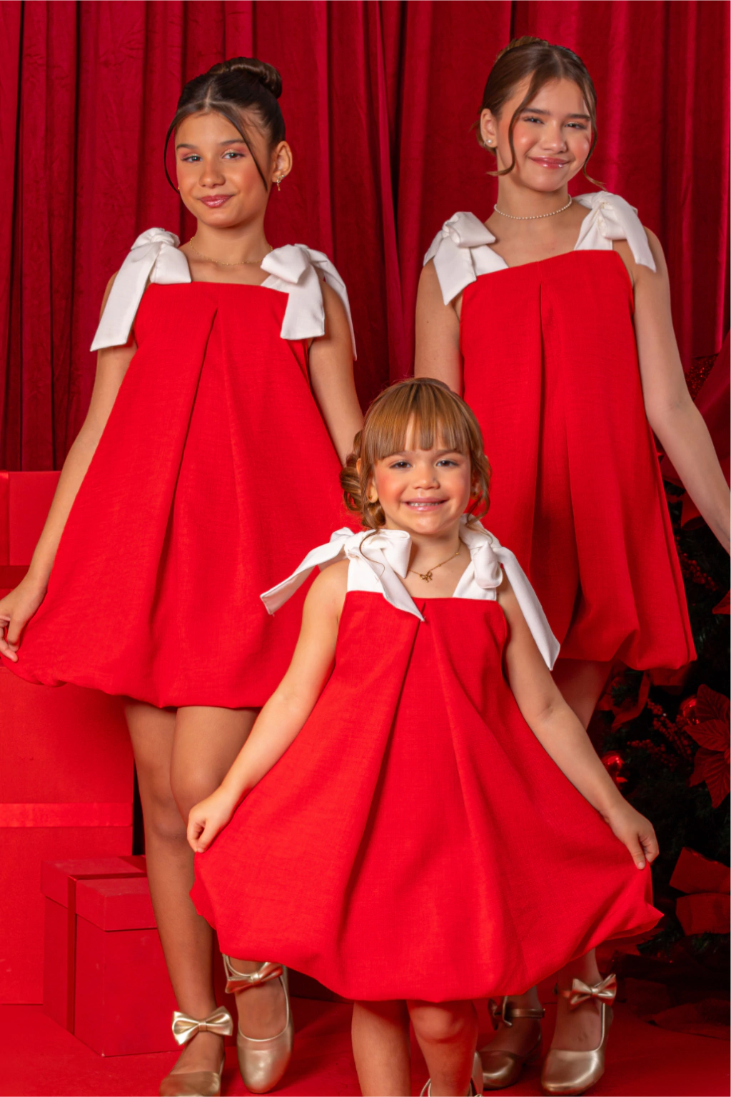 Vestido Baloné Vermelho