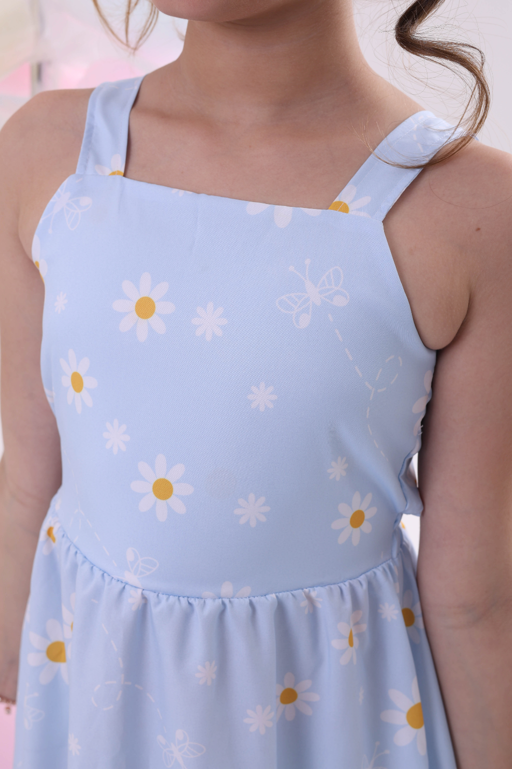Vestido Infantil Jamile Novo Azul