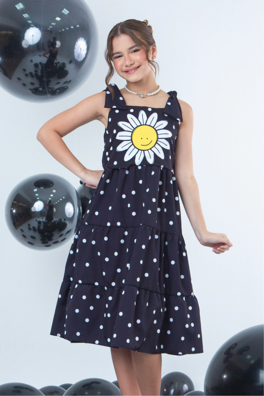 Vestido Infantil Amarilis Girassol
