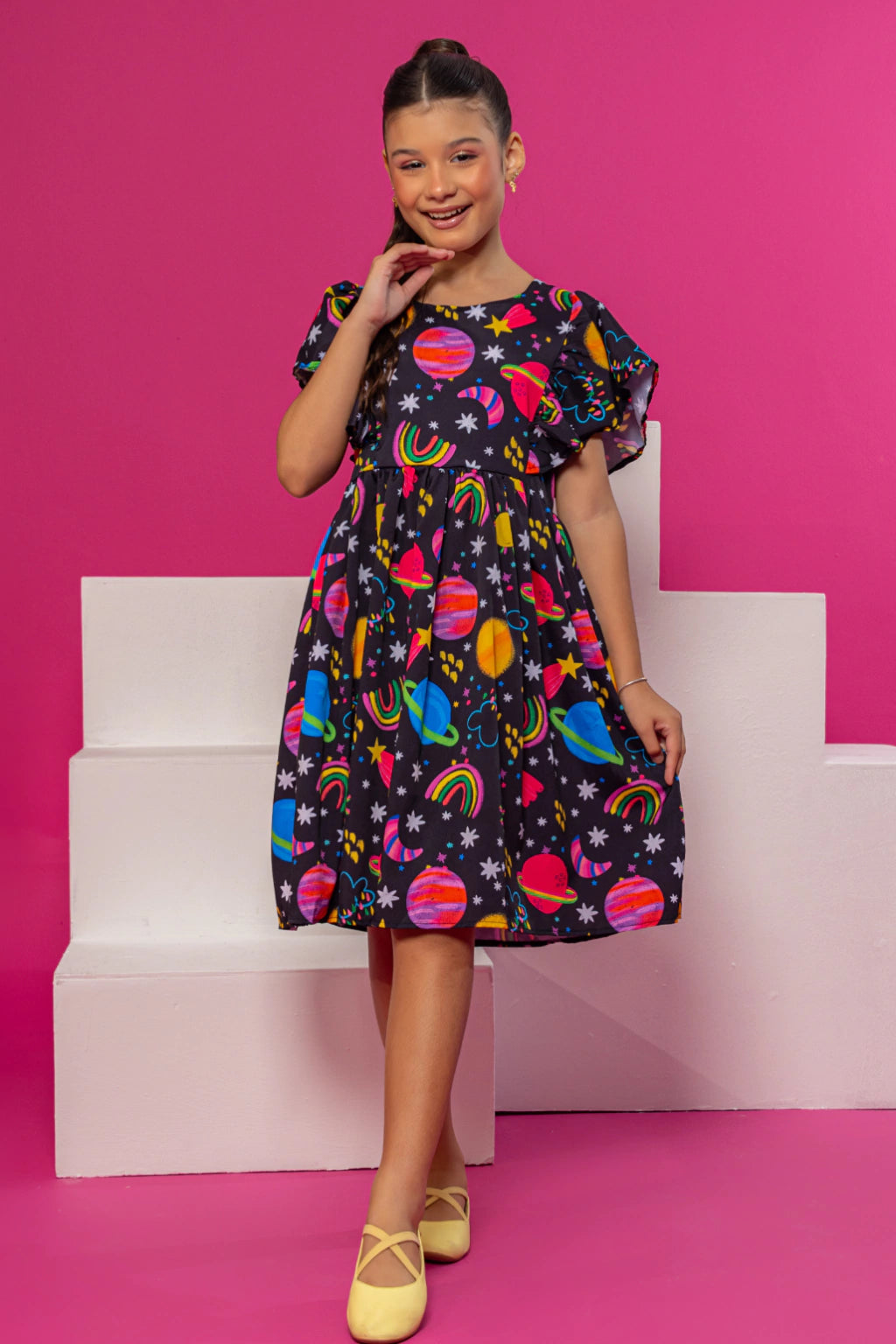 Vestido Infantil Duda Astros