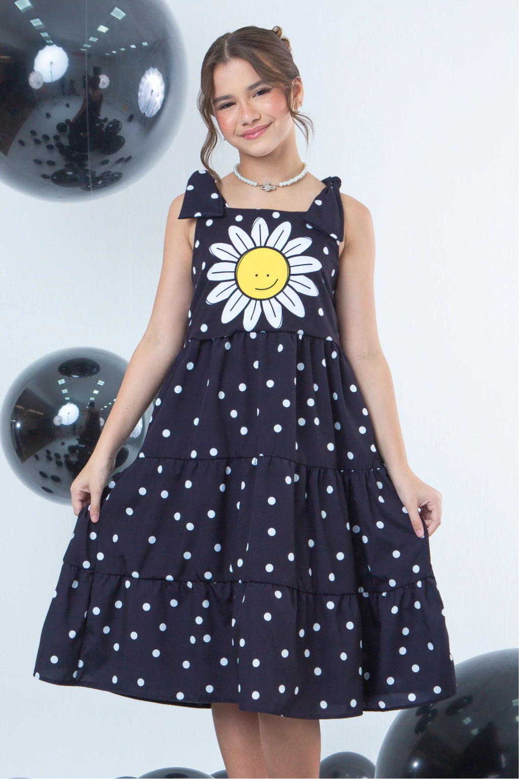 Vestido Infantil Amarilis Girassol