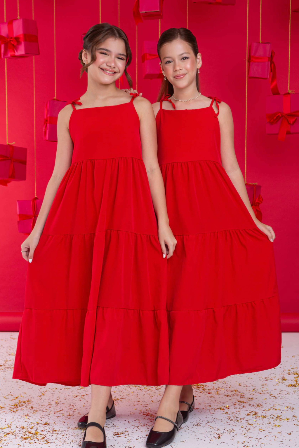 Vestido Longo Estela Vermelho